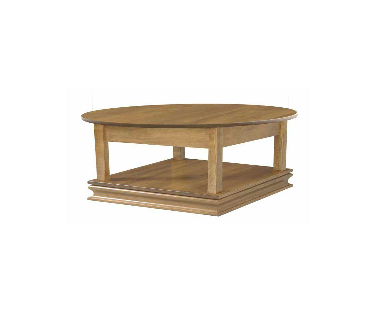 Burlington Round Coffee Table Mountain View Furniture