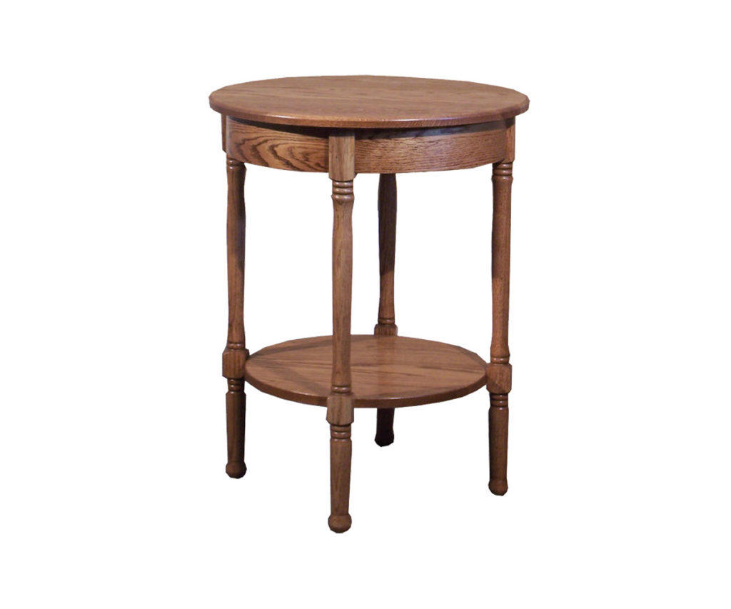 Spindle Round Table Mountain View Furniture