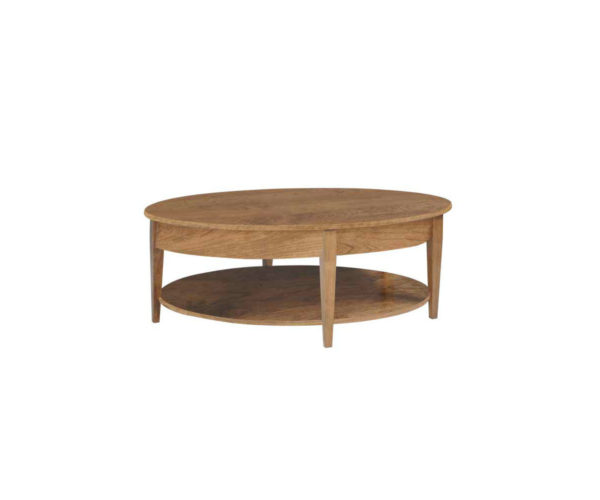 Woodland Shaker Oval Coffee Table Mountain View Furniture
