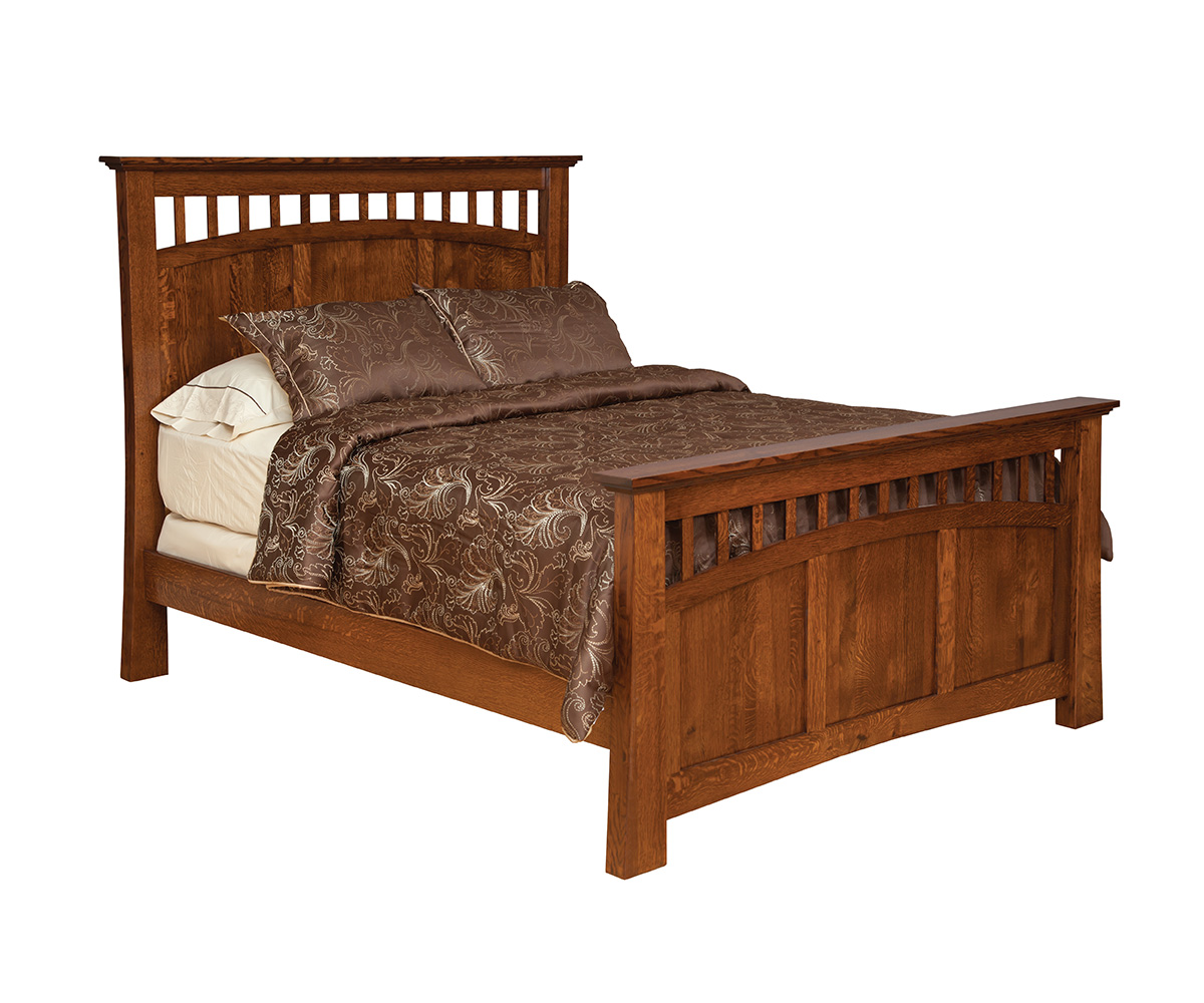 Bridgeport Mission Bed Mountain View Furniture