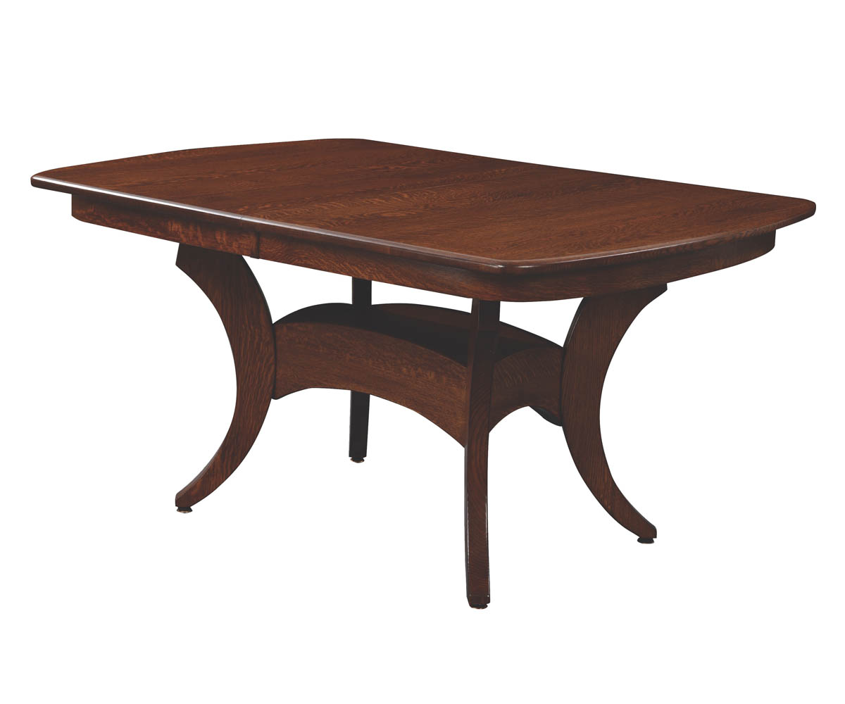 Galveston Double Pedestal Table Mountain View Furniture