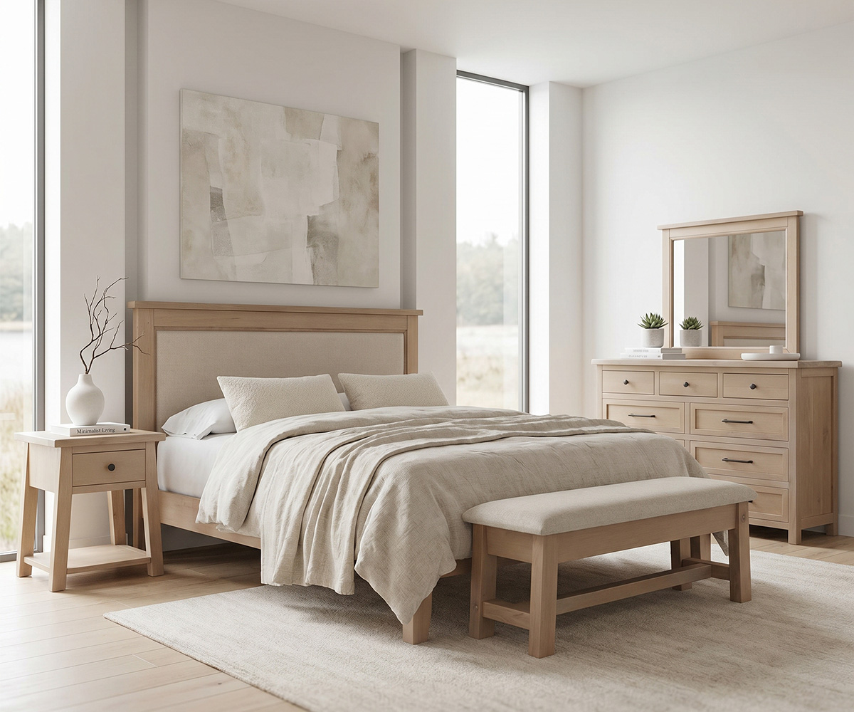 Chloe Bedroom Collection solid wood bedroom furniture
