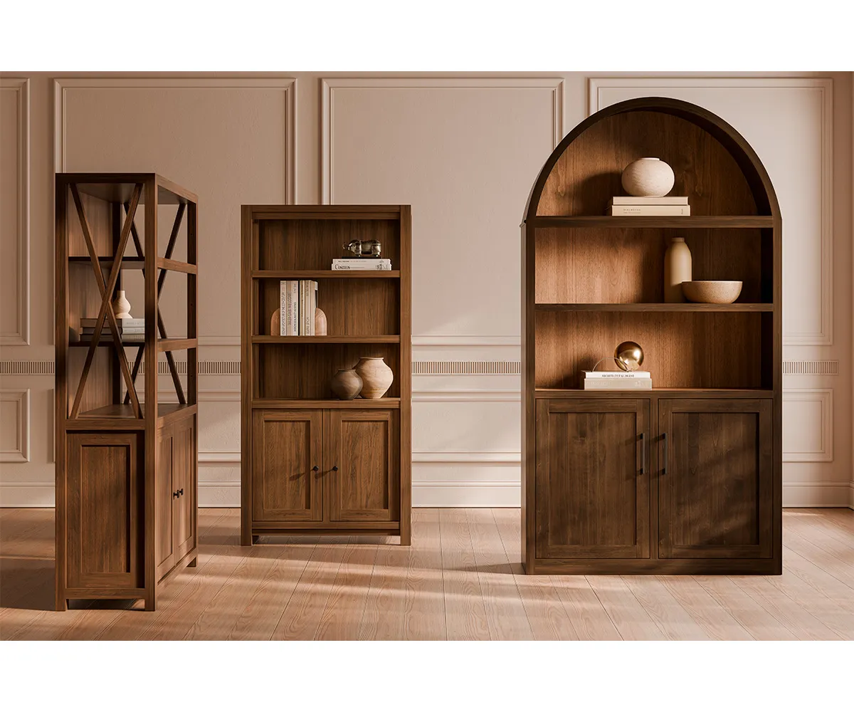 84" Brantbury Bookcase with Doors - Image 2